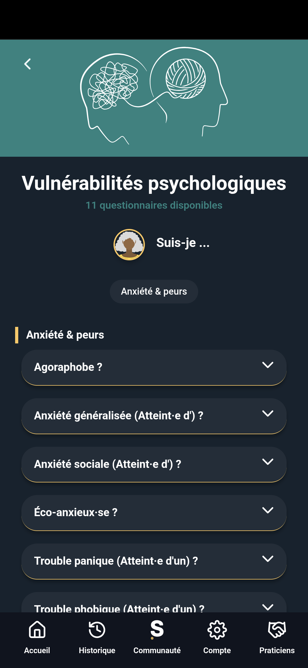 MySigmund psychological tests